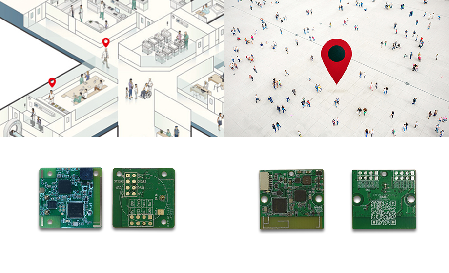 UWB positioning and ranging chip UWB technology for epidemic prevention and control