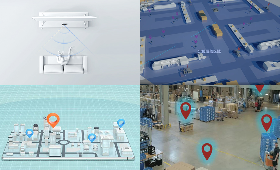 UWB high precision positioning system - real-time positioning without dead corners